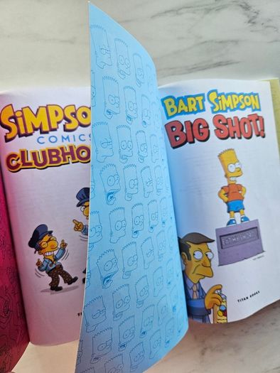 Simpsons Comics Clubhouse Bart Simpson Big Shot!