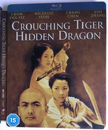 Crouching Tiger Hidden Dragon (Ang Lee Film) [2000] Chow Yun-fat & Michelle Yeoh [Blu-ray Movie STEELBOOK] Academy Award Winner