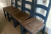 Chairs reclaimed solid wood