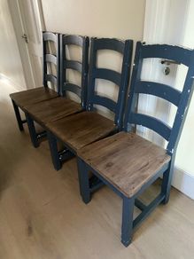 Chairs reclaimed solid wood