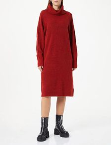 HUGO BOSS Women's C_folibia Dress, 50479333, Red, Size S