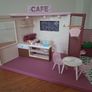 Cafe' set for mini dolls (Lori) Image 2