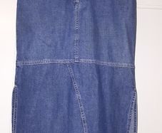 Calvin Klein Denim Skirt Size 28 / UK Size 10