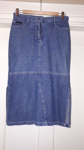 Calvin Klein Denim Skirt Size 28 / UK Size 10
