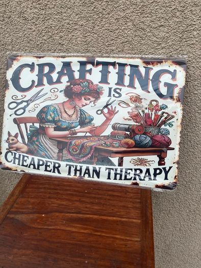 Metal sign