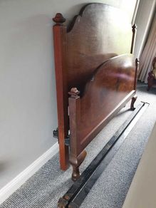 Double Bed, Mahogany