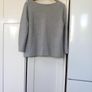 Cos Grey 100% Wool Sweater (L) Image 5