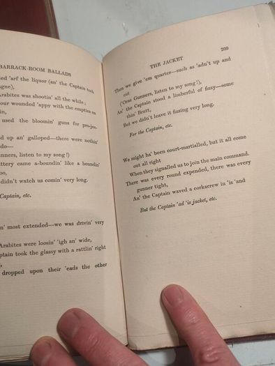 4x Early Rudyard Kipling Hardback Novels