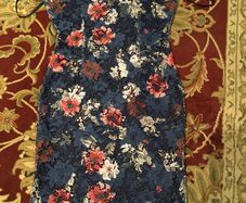 Beautiful Floral Paper Dolls Dress size -14