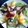 Vintage Napco style 3D Wall Plate. Image 3