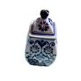 Blue White and Gold Ginger Jar Image 2