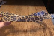 Betsey Johnson ladies leopard print belt size small brand new