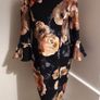 Joseph Ribkoff Beautiful Bell Sleeved Dress Size 12-14 Image 5