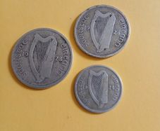 irish silver coins