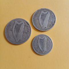 irish silver coins