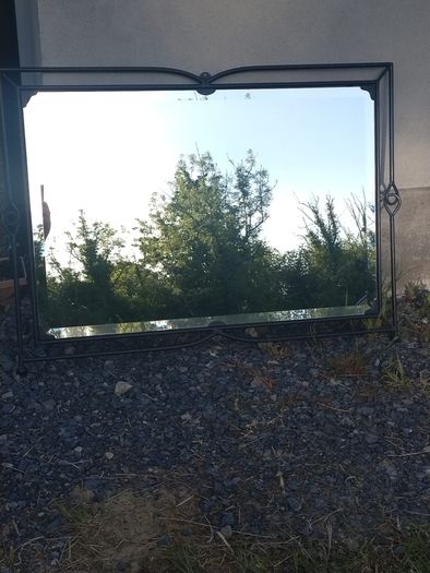 Wrought Iron Mirror