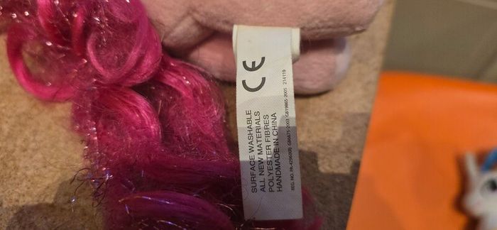 Duo of TY Beanie Babies Pinkie Pie and Princess Celestia Plush MLP G4 My Little Pony  2017