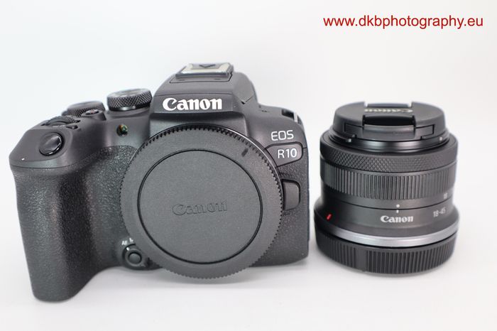 Canon Eos R10 Mirrorless Camera & Rf-s 18-45mm Lens #0537