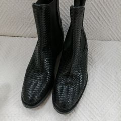 Pollini Black All Leather Chelsea Boots