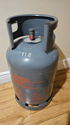 Gas cylinder empty