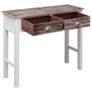 Console Table Brown 90x30x77 cm Wood Image 3