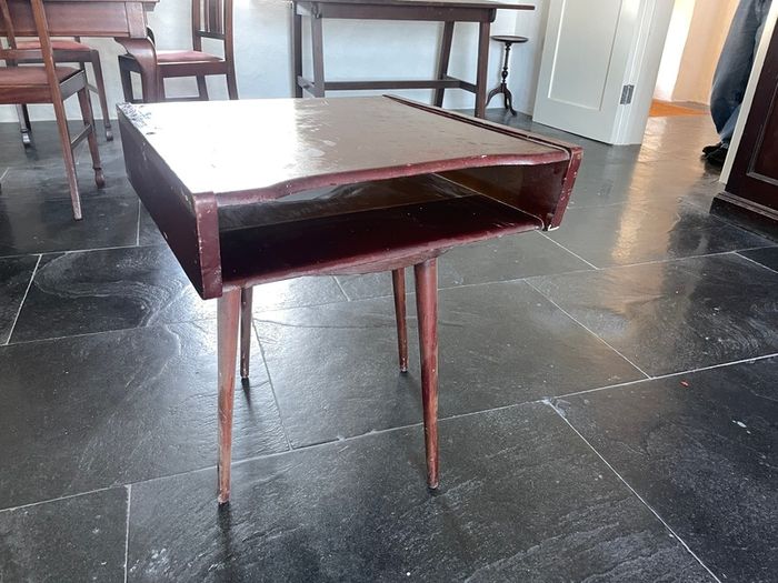 1950s Rotating Telephone Table