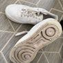 Nike Air Force 1 White Trainers  UK 7 , US 9.5 Image 6