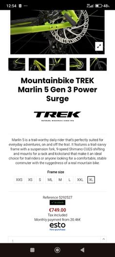 Trek bike in great condition small rip on the saddle otherwise perfect