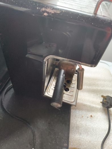 espresso machine . pressure low