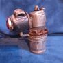 Circa 1900 "British Miller Made" Carbide Rear Safety / Tail Lamp Image 3