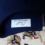 Designer Dress uk8 as new navy with lace Image 4