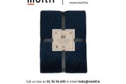 Navy Bed Throw - 1300x2700mm
