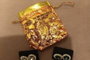 Costume earrings x 2