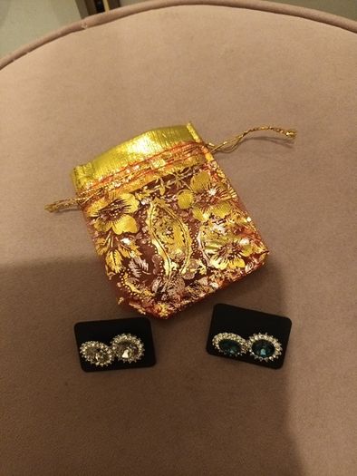 Costume earrings x 2