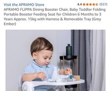 Child's dining and booster seat