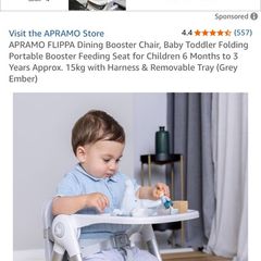 Child's dining and booster seat
