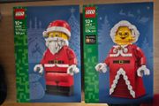 lego perfect Santa pair/Christmas/winter season set 40820 + 40875