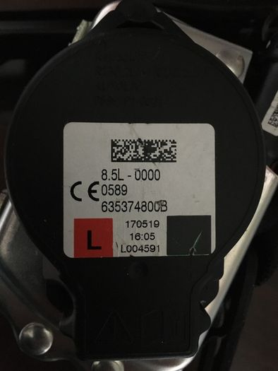Mercedes benz glc  , c left front seat belt