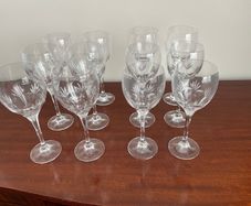 Cavan Crystal 12 x wine glasses