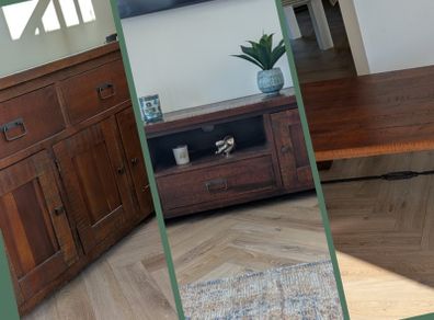 Sideboard, coffee table and media unit