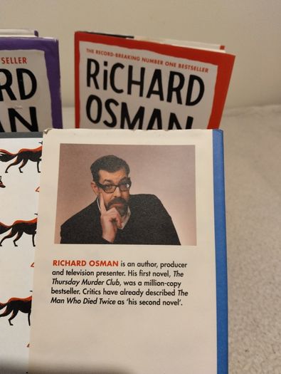 Thursday Murder Club Series By Richard Osman   Hardback Books