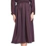 dress New Zara Wine silky/satin finish . Image 5