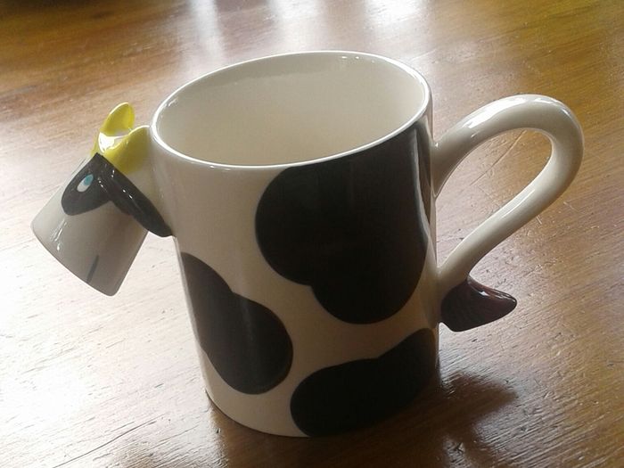 Cute cow mug.