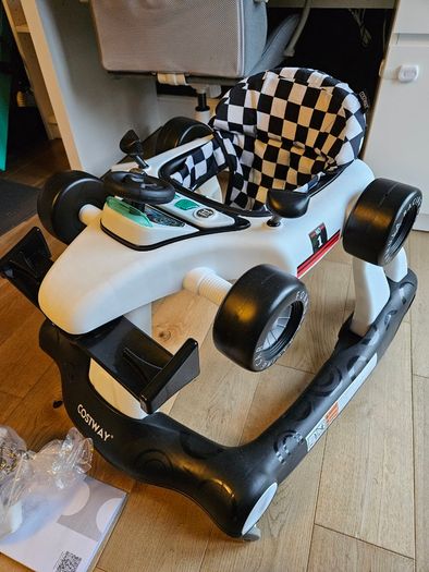 4 in 1 Racecar Baby Walker