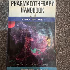 Pharmacotherapy Handbook 9th Edition