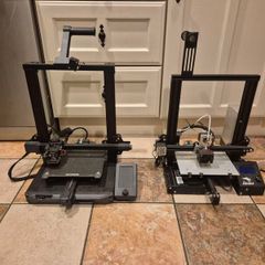 Two 3D Printers