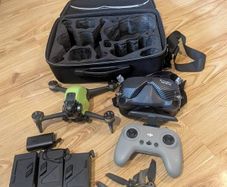 dji fpv fly more  drone combo with icrysal receiver