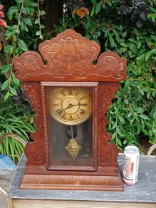 Antique 'Sessions" Gingerbread Clock