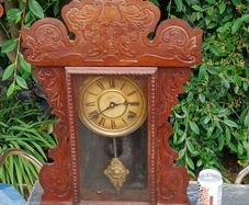 Antique 'Sessions" Gingerbread Clock