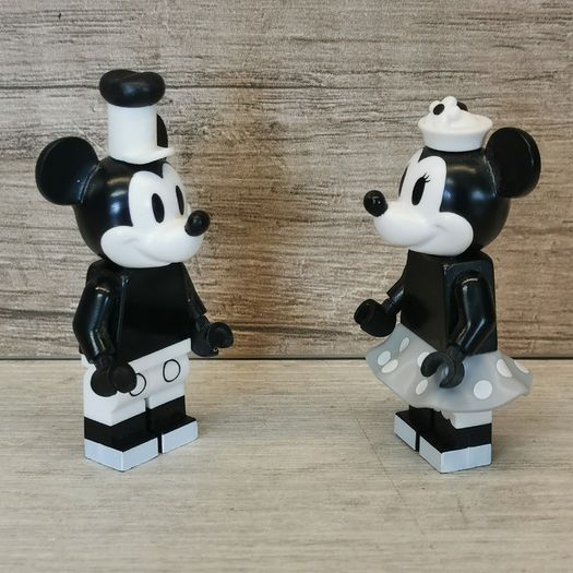 Vintage Lego Mickey and Minnie Series 2 Minifigures